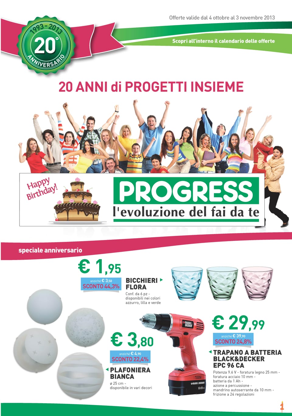 Progress compie 20 anni 2