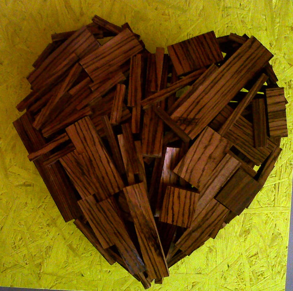 I "cuori" di Alessandro Gedda per il WWF 2