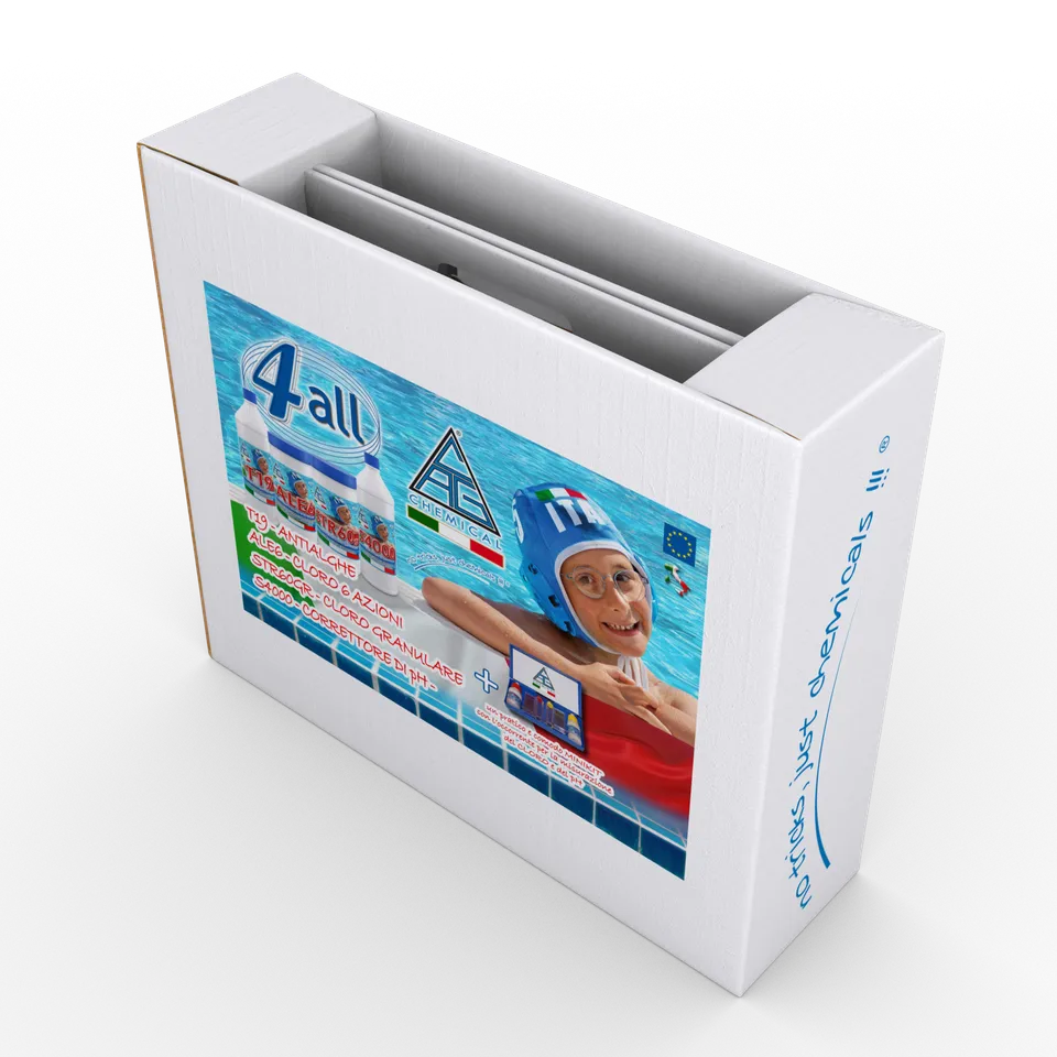 Il kit per il trattamento delle piscine fuori terra 6