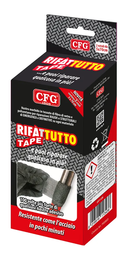 Nastro adesivo per riparazioni e rinforzo 2