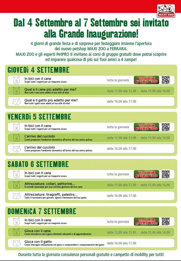 Maxi Zoo apre due nuovi negozi a Ferrara e a Rubano (PD) 2