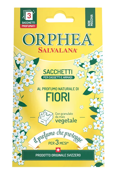 Sacchetti profumati per Cassetti e Armadi Orphea 2