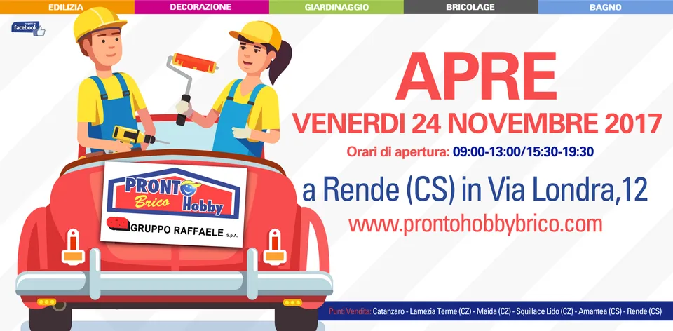 Pronto Hobby Brico apre il 6° punto vendita a Rende (CS): le foto! 2
